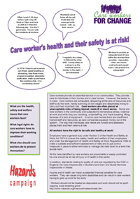 Care workers factsheet