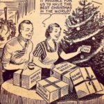 xmas tree join union poster